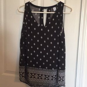 Patterned Tank Top